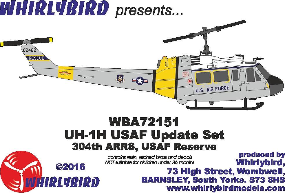 【新製品】WBA72151)UH-1H 304th エアレスキュー コンバージョン