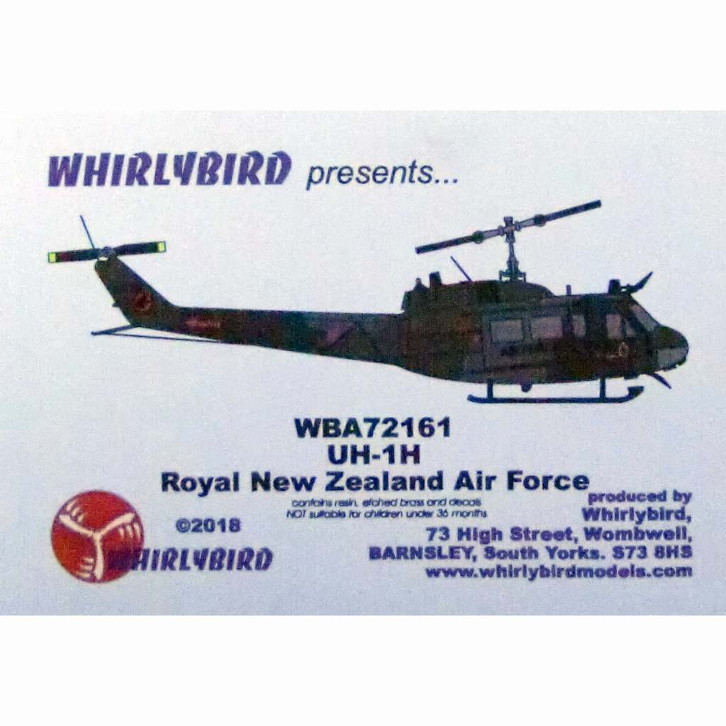 【新製品】WBA72161 UH-1H ニュージーランド空軍 コンバージョンセット