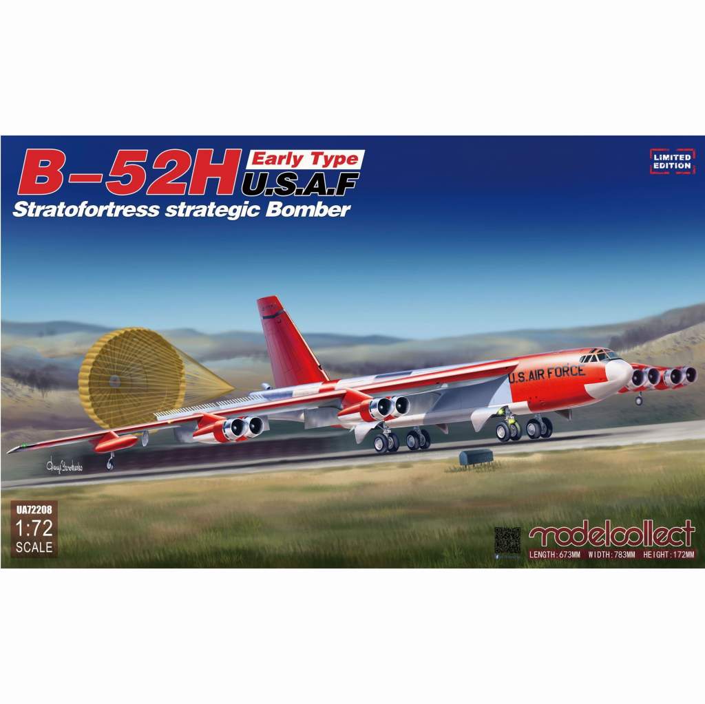【新製品】UA72208 ボーイング B-52H ストラトフォートレス 前期型 限定版