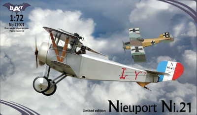 【新製品】72001)ニューポール Ni.21 複葉戦闘機 フランス