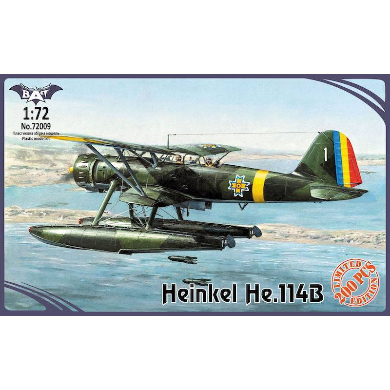 【新製品】72009 ハインケル He114B 水上偵察機 輸出型 世界限定200個