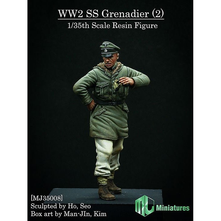 【新製品】MJ35008)WWII 独 武装親衛隊擲弾兵将校(2)冬季防寒服