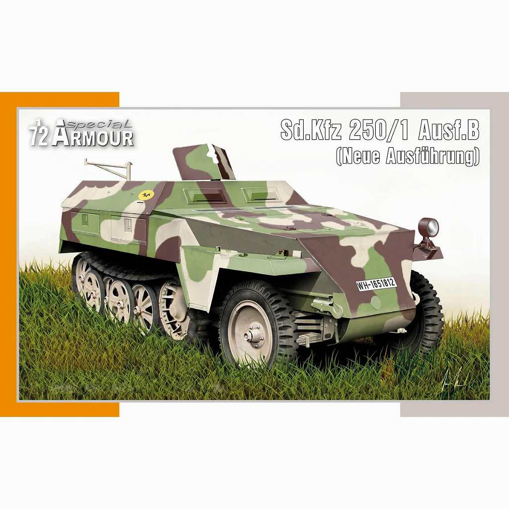 【新製品】SA72005 1/72 Sd.Kfz.250/1 B型