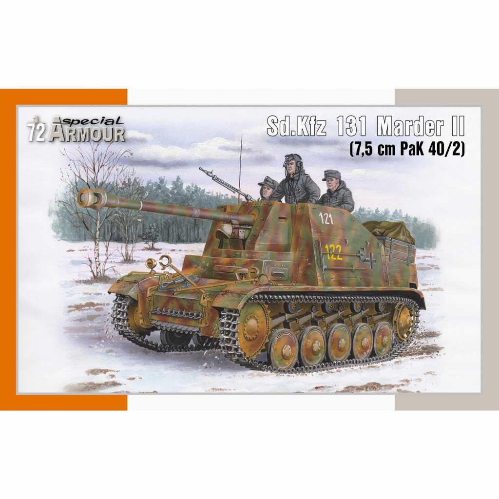 【新製品】SA72020 Sd.Kfz.131 マーダーII(7.5cm PaK40/2搭載型)