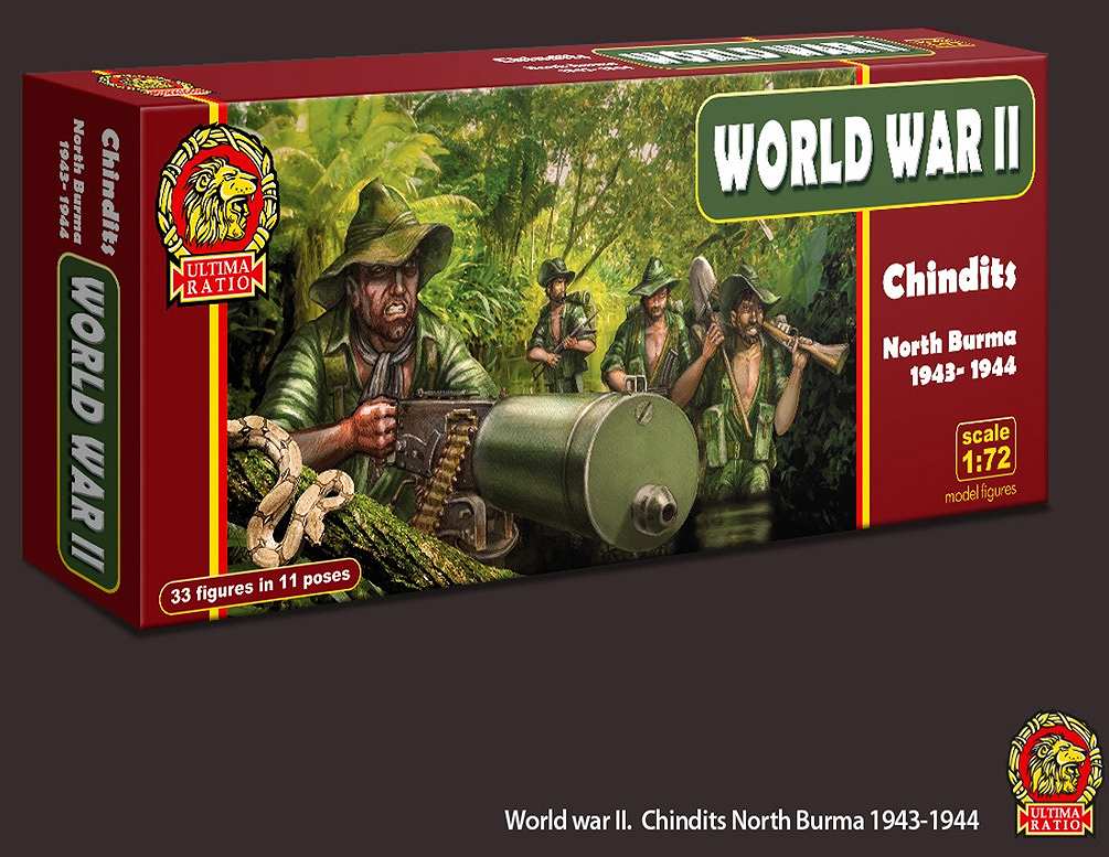 【新製品】UR7206)WWII インド特殊部隊 チンディット ビルマの戦い 1943-1944年