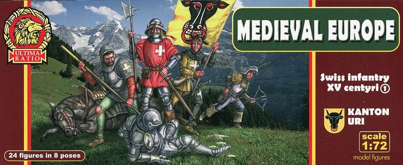 【新製品】UR7207)中世ヨーロッパ スイス歩兵 15世紀1 ウーリ州