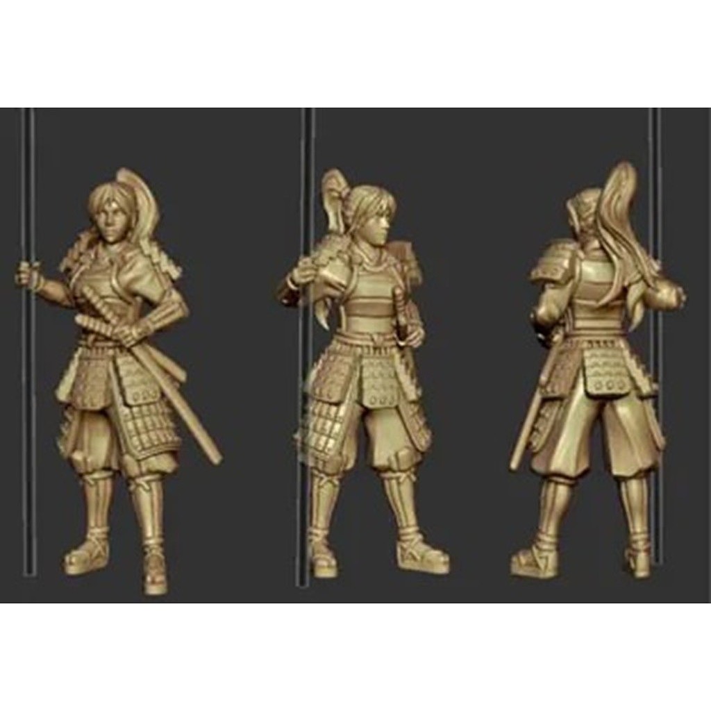 【新製品】AH88019 Mr & Mrs History 1/72 戦国時代(日本) 姫武将