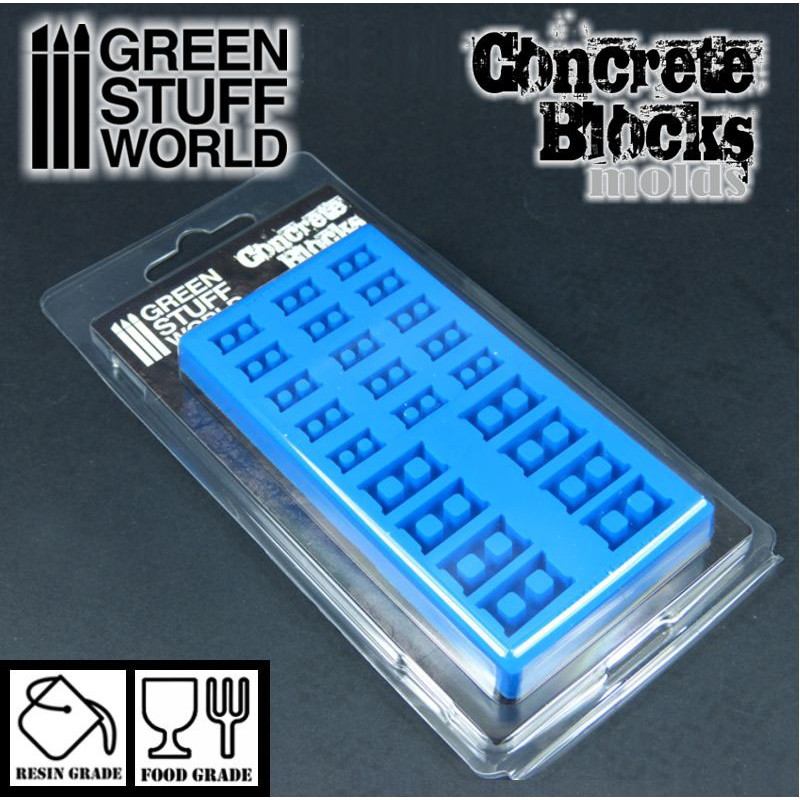 【新製品】GSWD97 コンクリートブロック製造セット シリコン型