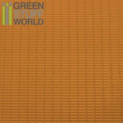 【新製品】GSWD1111)ABS Plasticard - SMALL RECTANGLES Textured Sheet - A4