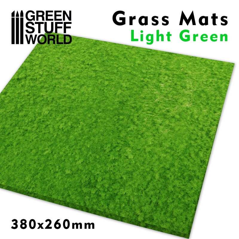 【新製品】GSWD-2468 ジオラマ素材 芝マット ライトグリーン