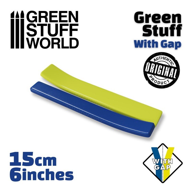 【新製品】GSWD-9864 エポキシパテ 15cm（グリーン）GAP仕様