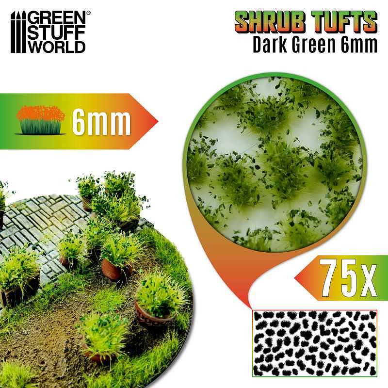 【新製品】GSWD-13009 草むら 6mm - ダークグリーン