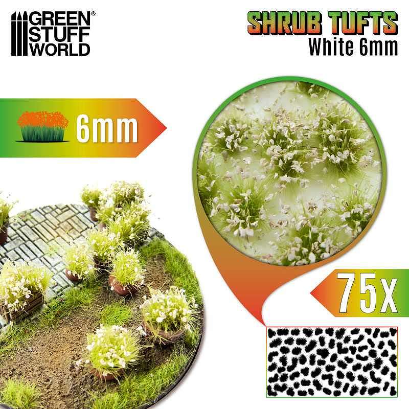 【新製品】GSWD-13010 草むら 6mm - ホワイト