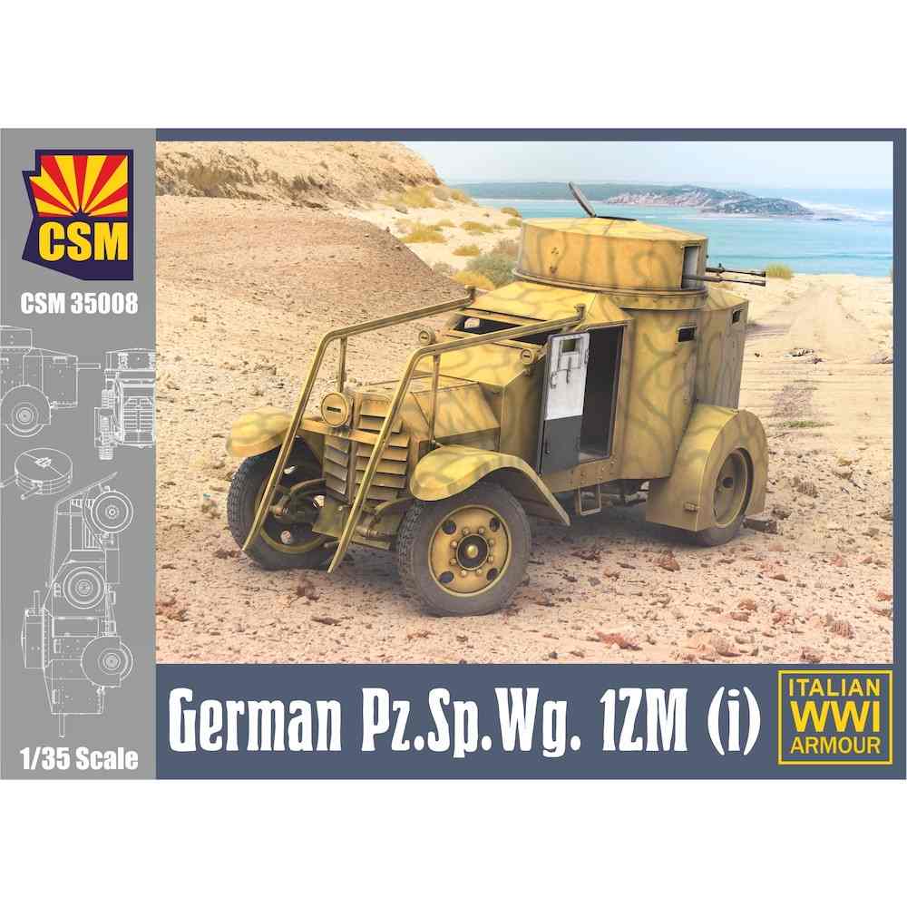 【新製品】35008 1/35 ドイツ軍 Pz.Sp.Wg. 1ZM(i)装甲車