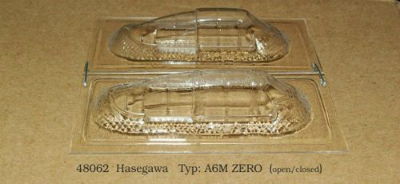 【新製品】48062)三菱 A6M 零式艦上戦闘機 オープン&クローズド