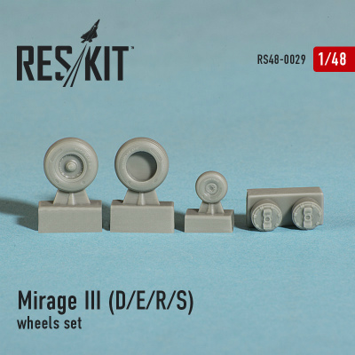 【新製品】RS48-0029)ダッソー ミラージュ IIID/IIIE/IIIR/IIIS ホイール&タイヤ
