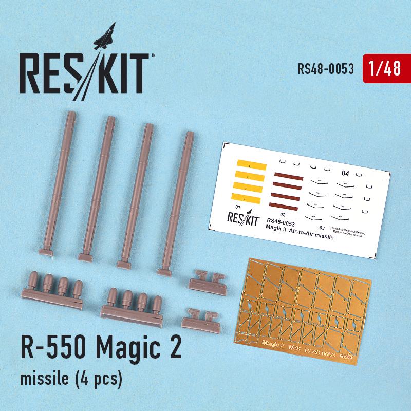 【新製品】RS48-0053)R.550 マジック2 空対空ミサイル 4個入