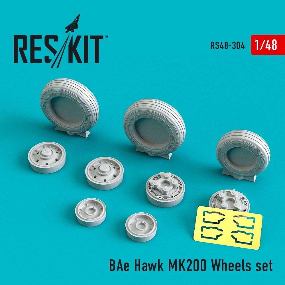 【新製品】RS48-0304 BAe ホーク Mk.200 ホイールセット