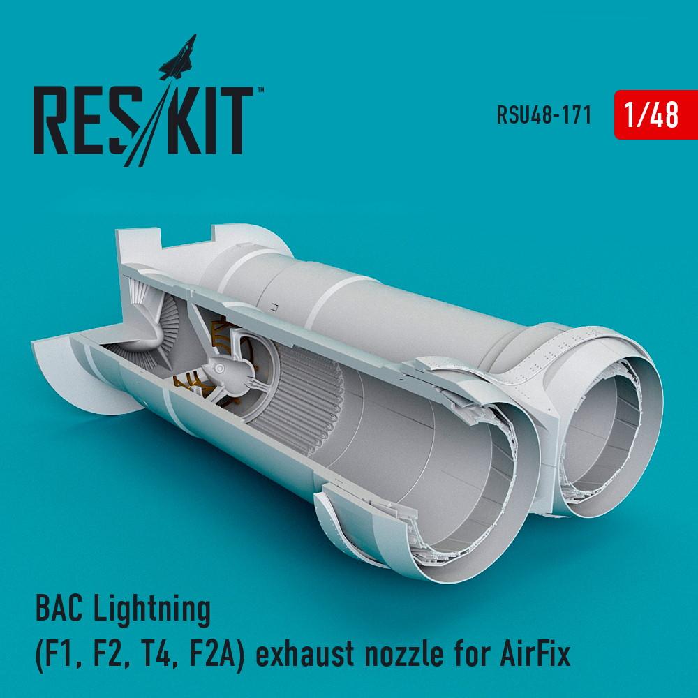【新製品】RSU48-0171 1/48 BAC ライトニング (F1、F2、T4、F2A用) アフターバーナー (エアフィックス用)