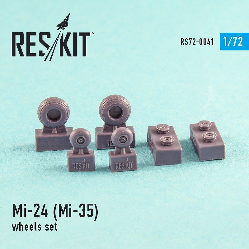 【新製品】RS72-0041)Mi-24(Mi35) ハインド ホイール&タイヤ