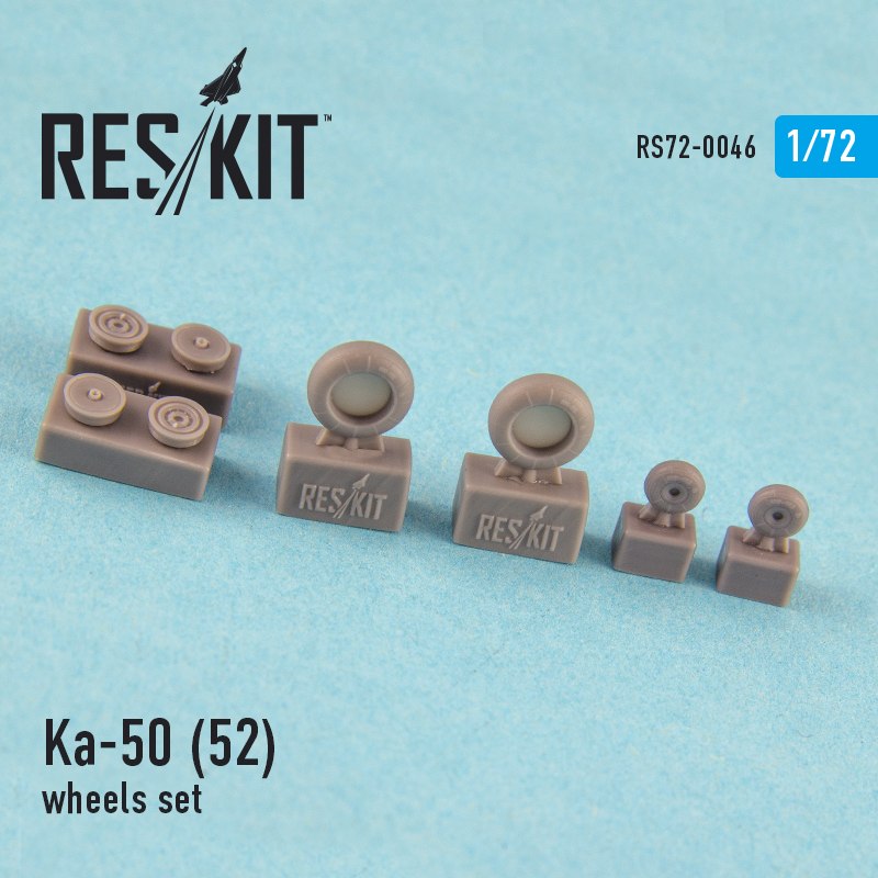 【新製品】RS72-0046)カモフ Ka-50/52 ホイール&タイヤ