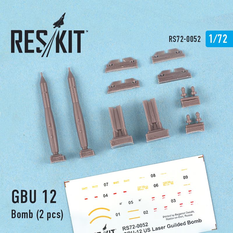 【新製品】RS72-0052)GBU-12 500ポンドレーザー誘導爆弾 2個入