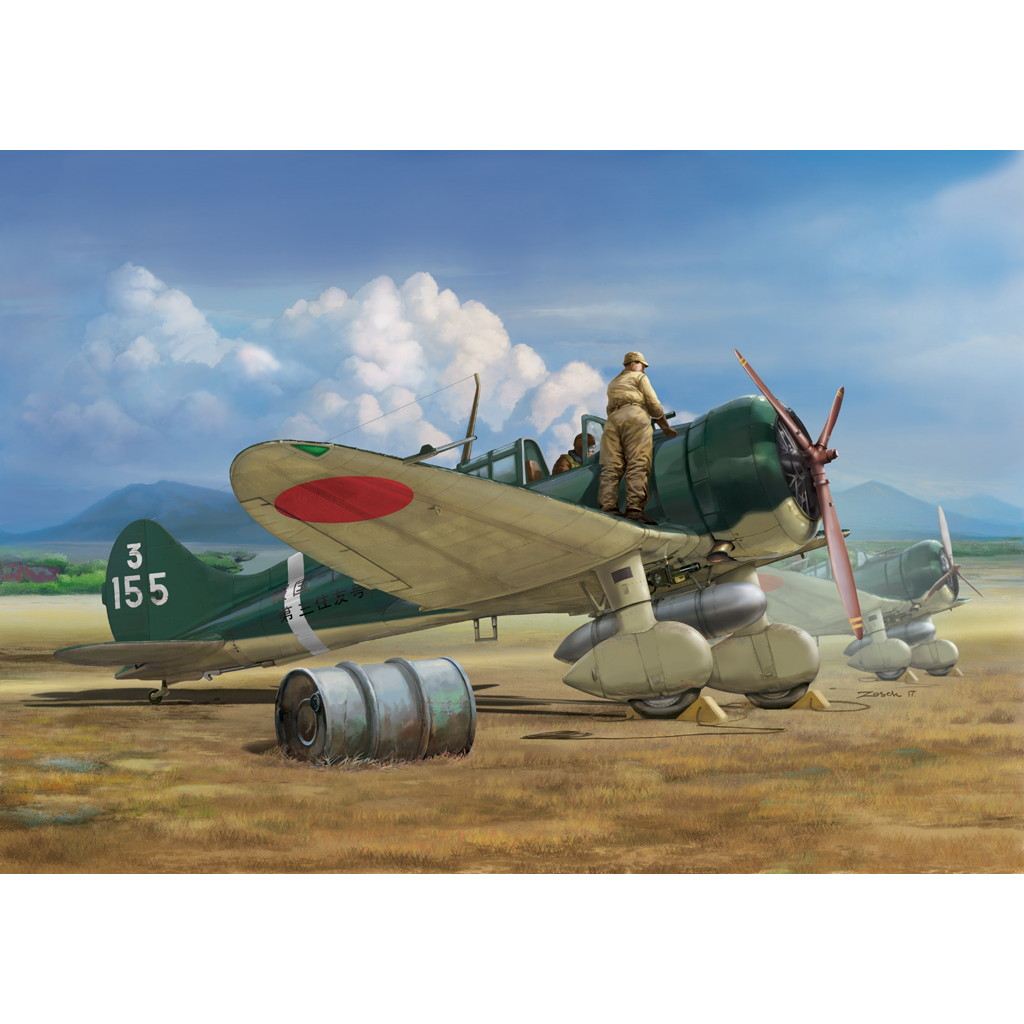 【新製品】D5-03 三菱 A5M2b 九六式二号艦上戦闘機 初期型