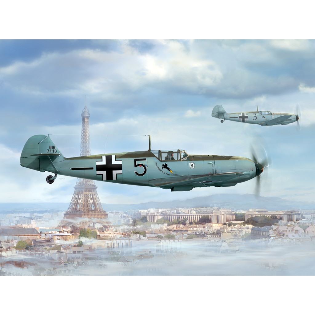 【新製品】D5-07 メッサーシュミット Bf109E-1 エミール