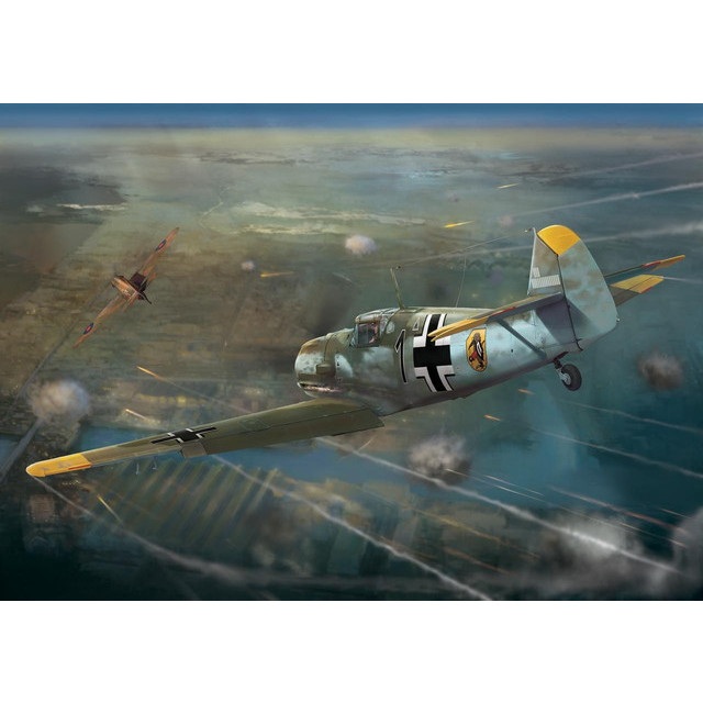 【新製品】D5-08 メッサーシュミット Bf109E-3 エミール