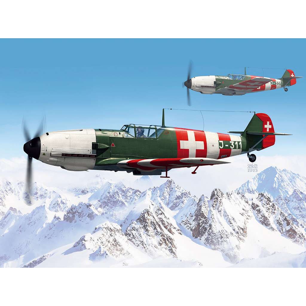 【新製品】D5-12 1/48 メッサーシュミット Bf109E-3a 