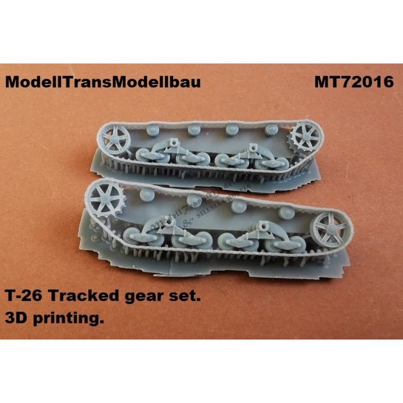 【再入荷】MT72016 T-26 脚周りセット 3Dプリント製