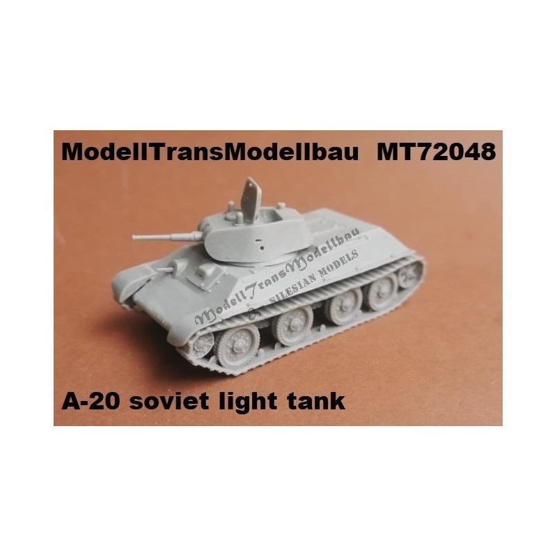 【再入荷】MT72048 ソビエト A-20 軽戦車