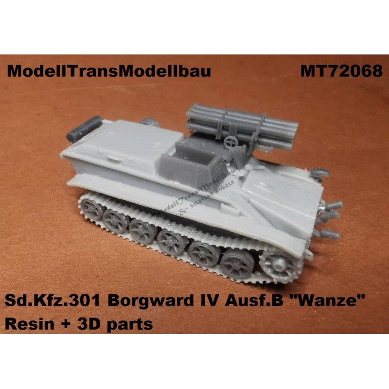 【新製品】MT72068 Sd.Kfz.301 ボルクヴァルド IV B型 Wanze