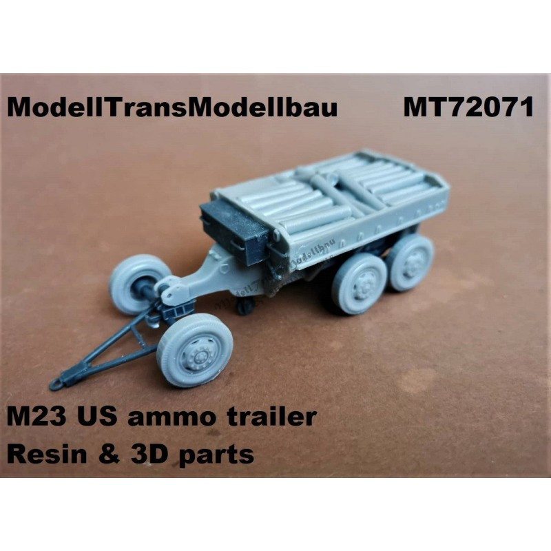 【新製品】MT72071 アメリカ M23 弾薬トレーラー