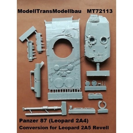 【新製品】MT72113 スイス パンツァー 87 レオパルト(レオパルト2A4) コンバージョンセット