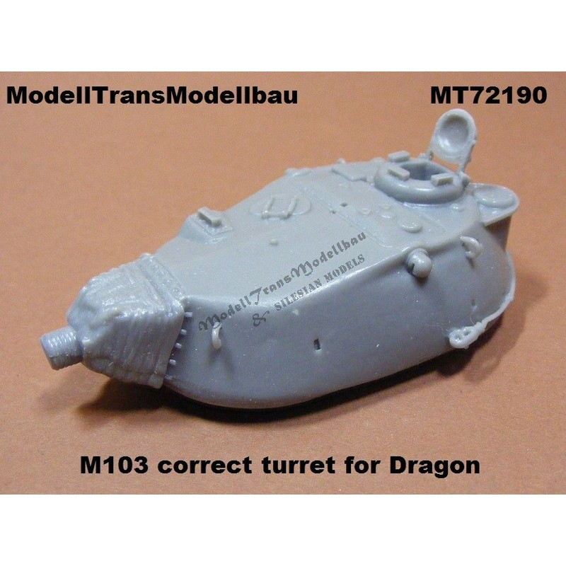 【新製品】MT72190 M103 重戦車 砲塔形状修正用セット
