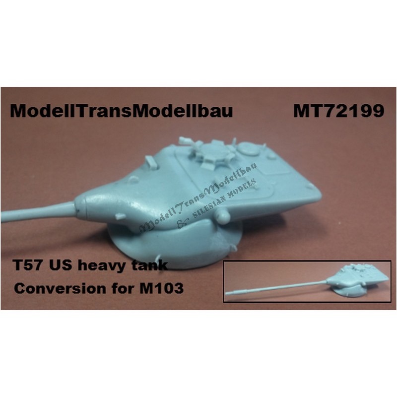 【再入荷】MT72199 T57 重戦車 コンバージョンセット
