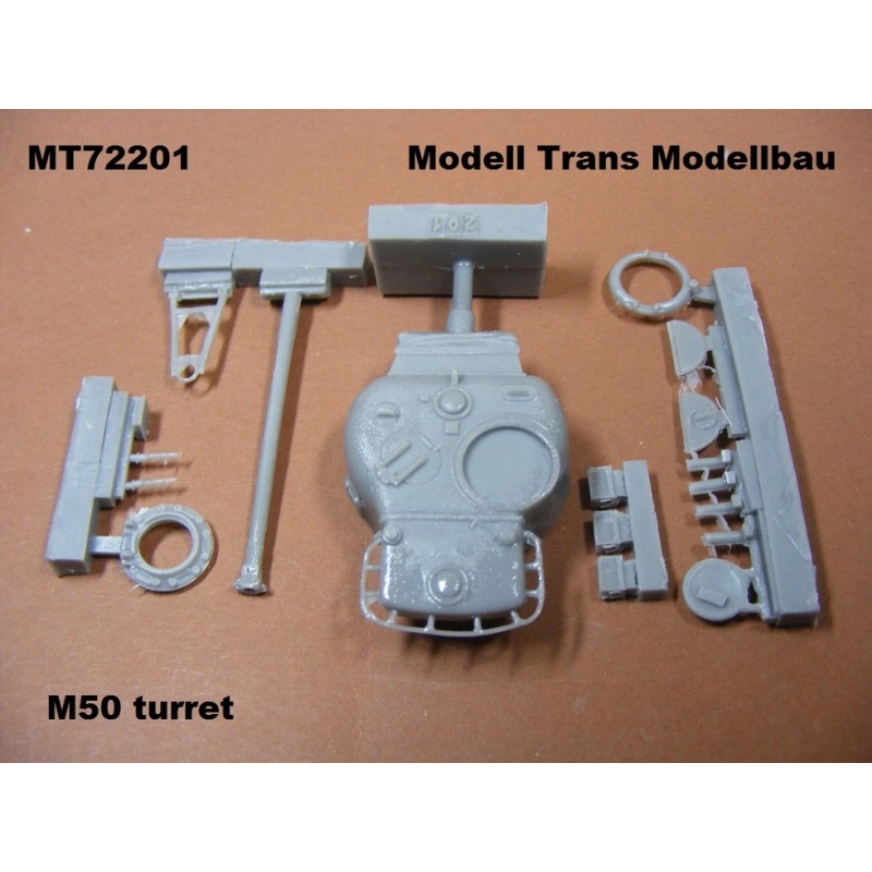 【再入荷】MT72201 IDF M50 スーパーシャーマン 砲塔