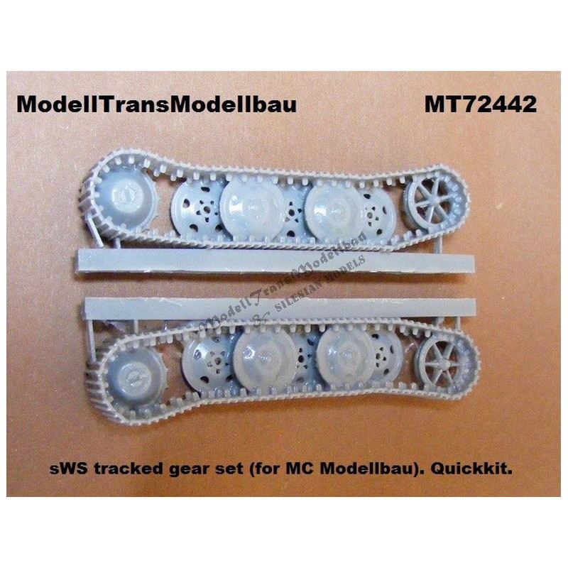 【新製品】MT72442 ドイツ ｓWS 履帯&車輪セット