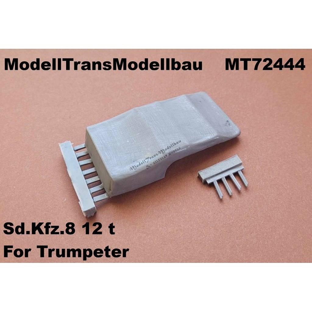 【新製品】MT72444A 1/72 ドイツ Sd.Kfz.8 12tハーフトラック キャンバスカバー(幌) トランペッター用
