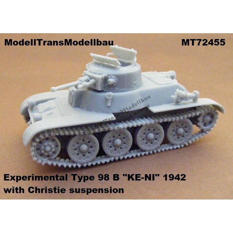 【新製品】MT72455)九八式軽戦車 ケニB クリスティー式懸架装置