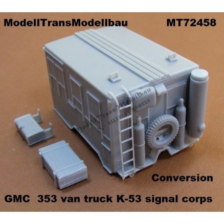 【新製品】MT72458)アメリカ GMC CCKW 353 K-53 アメリカ陸軍通信部隊 コンバージョンセット