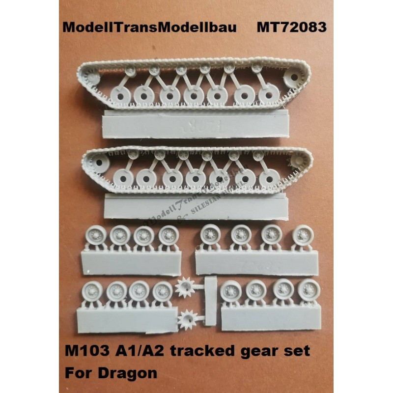 【新製品】MT72533 M103A1/A2 履帯&車輪セット