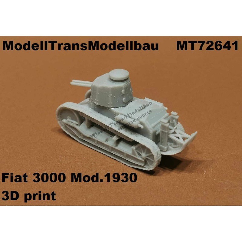 【新製品】MT72641 イタリア フィアット 3000 Mod.30 軽戦車