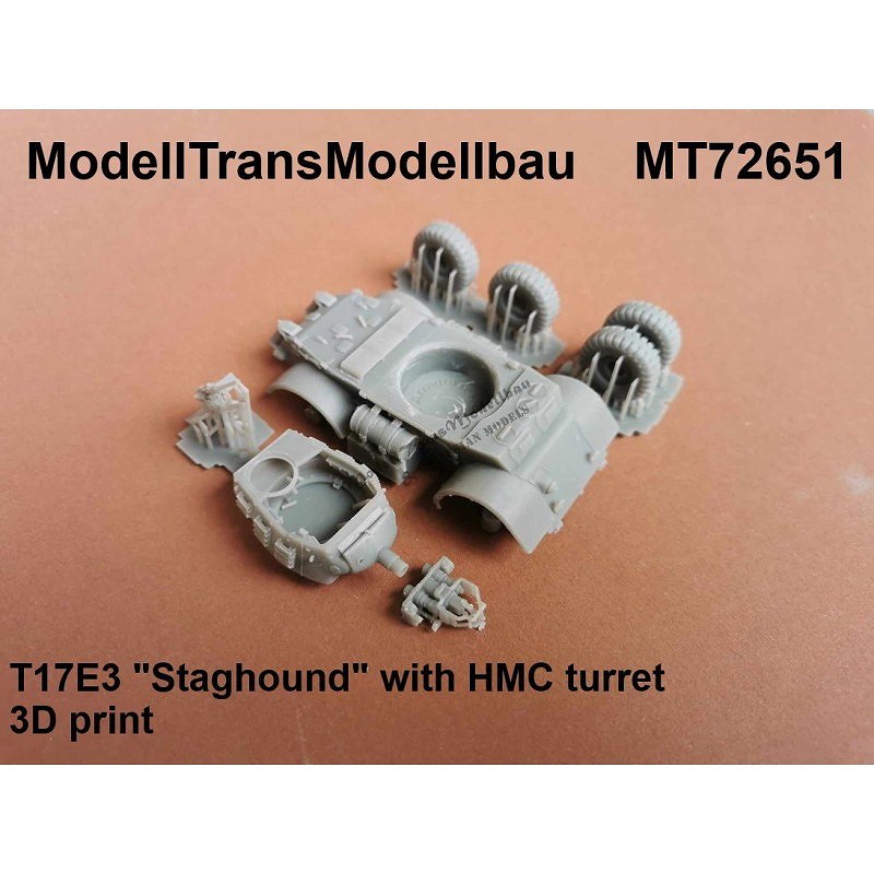 【新製品】MT72651 イギリス T17E1 スタッグハウンド Mk.I HMC砲塔搭載型
