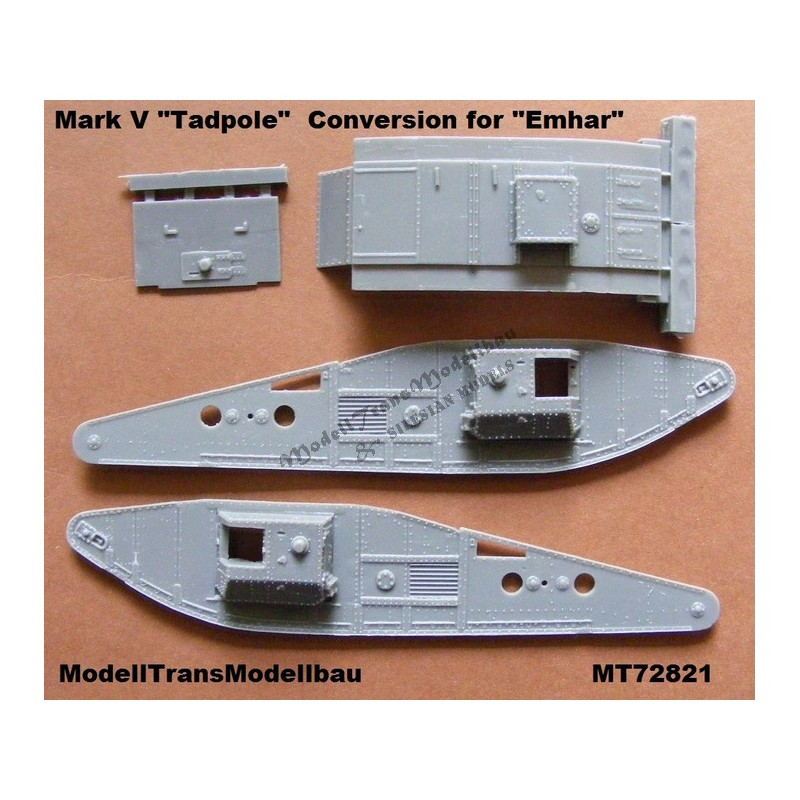 【新製品】MT72821 WWI イギリス マークV タドポール コンバージョンセット