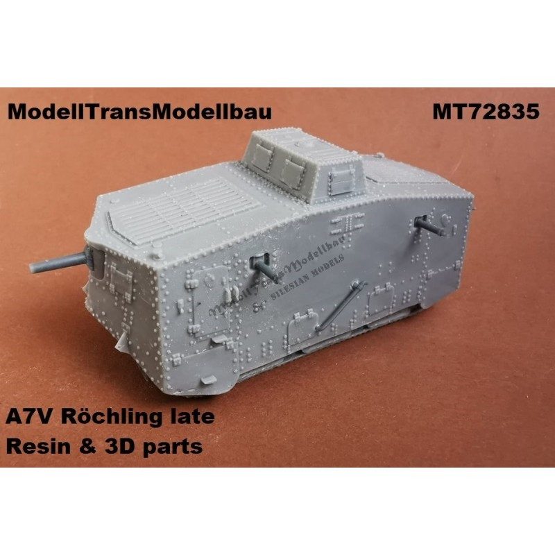 【新製品】MT72835 WWI ドイツ A7V 重戦車 レヒリング