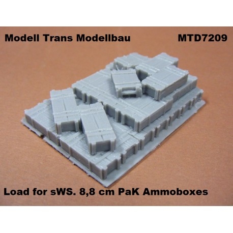 【新製品】MTD7209)sWS 積荷 8.8cm対戦車砲 弾薬箱