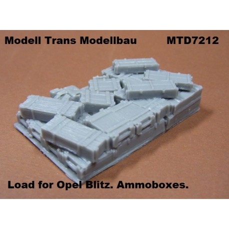 【新製品】MTD7212)オペルブリッツ 積荷 弾薬箱