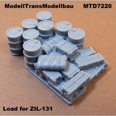 【再入荷】MTD7220 ZIL-131トラック 積荷